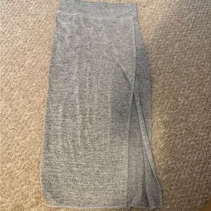 Wilfred Light Gray Pencil Skirt